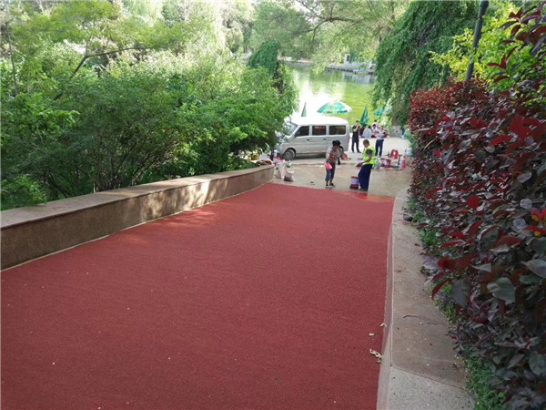 铜仁彩色路面施工